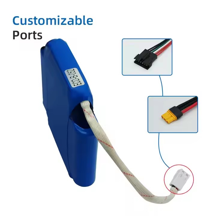 14.8v 18650 4S2P Lithium Battery Pack Rechargeable Li-ion Battery 3.7V Cell 4400Mah Use For Ebike-Custom Battery Packs