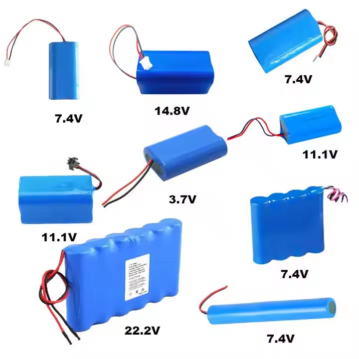 Customized Capacity OEM 18650 21700 26650 32700 Li Ion Battery Pack 3.7V 7.4V 11.1V 12V Lithium Battery Pack-Custom Battery Packs