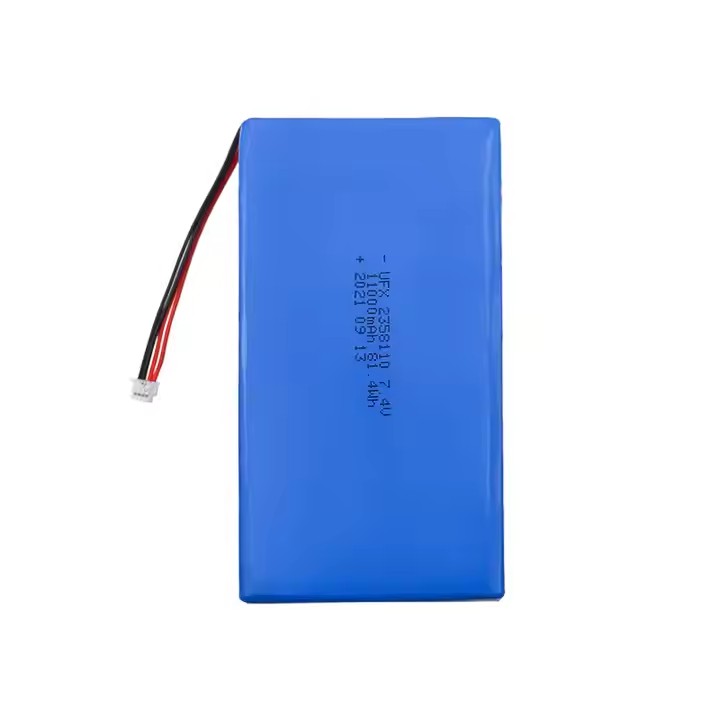 Professional Customized For Supply Mobile Power Battery UFX 2358110 11000mAh 7.4V Li-polymer Battery Pack-Custom Battery Packs