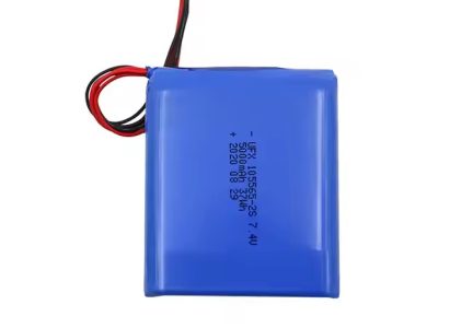 China Polymer Lithium-ion Cell Manufacturer Custom Air Cleaner Battery UFX 105565-2S 5000mAh 7.4V Rechargeable Li-po Battery