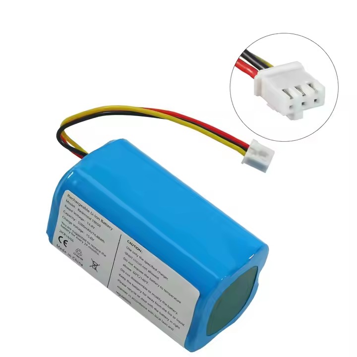 14.4v 5200mah 18650 4S2P Vacuum Cleaner Battery for Redmond Sweeper Lithium-ion Battery Pack-Custom Battery Packs