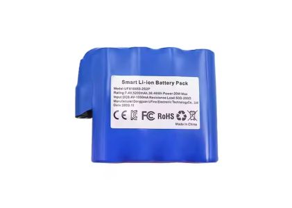 18650 Pack Li-ion Rechargeable Battery 7.4V 5200mAh 2S2P Customized Battery Pack