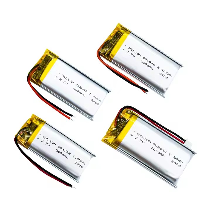 Customized 602040 103450 401010 523450 505060 500mAh 300mAh 50mAh 150mAh 1800mAh 3.7V Lithium ion Battery For RC Models-Custom Battery Packs