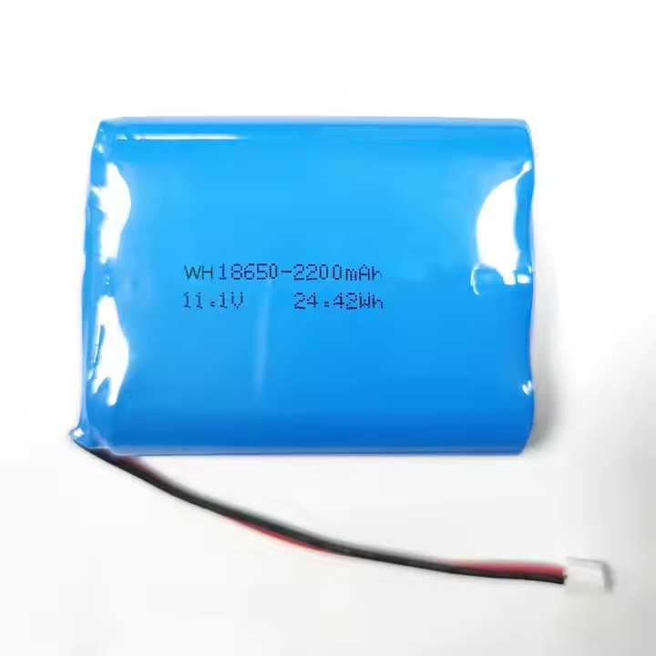 Factory Price High Quality 11.1v 3s1p Lithium Battery Pack Rechargeable 18650 Battery 2200mah 18650 Cells 18650 Lithium Battery-Custom Battery Packs