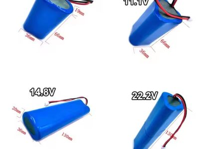 3S1P Li Ion Battery Pack for Golf Carts 7.4v 11.1V 2200mah 18650 Li-ion Battery Pack